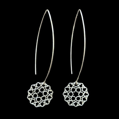 Cordoba Earrings With Large Oval Hook