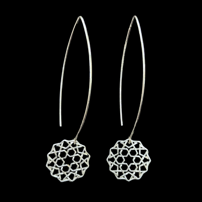 Cordoba Earrings With Large Oval Hook