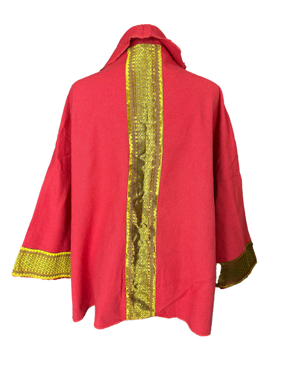 The Round Jacket in Red