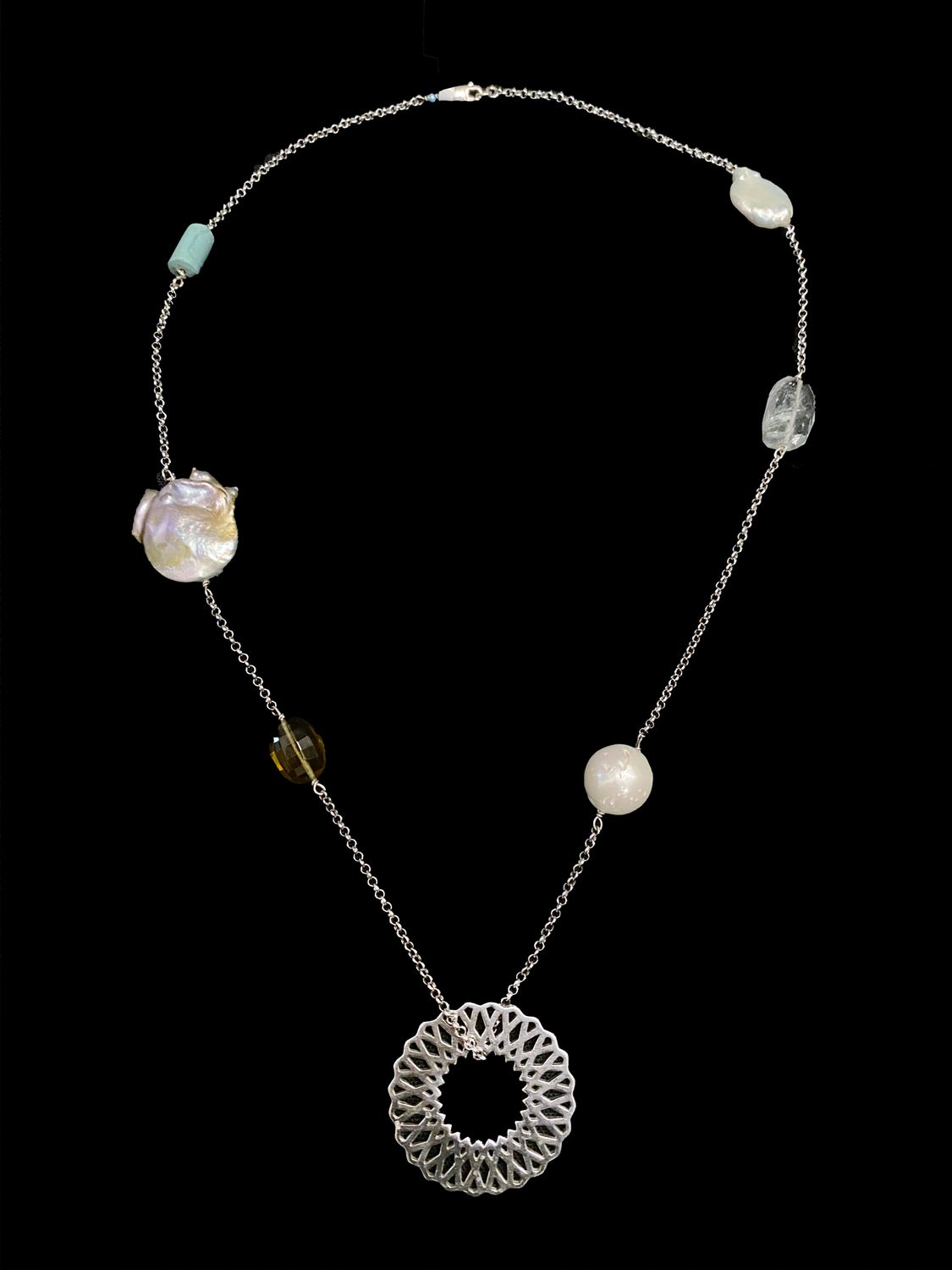 Karma Necklace With 5 Stones