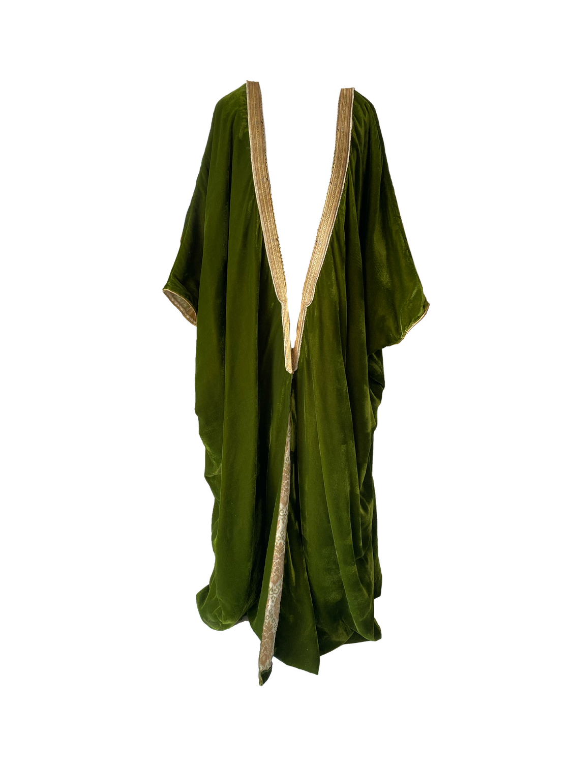 The Green Velvet Bisht