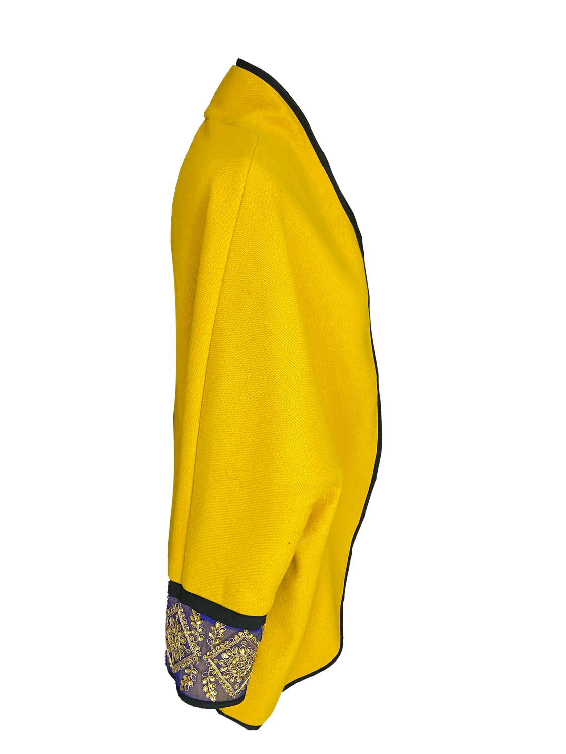 The Round Jacket in Yellow