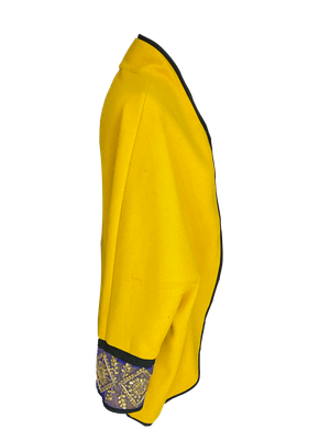 The Round Jacket in Yellow