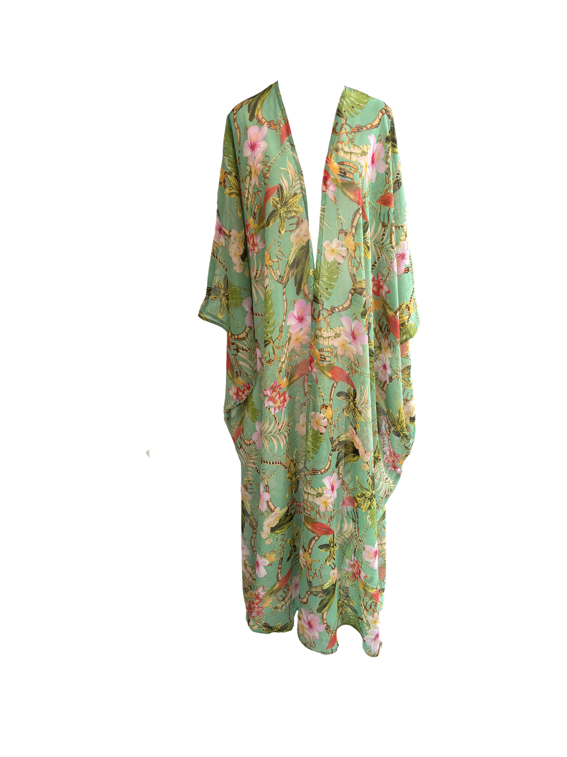 The Chiffon Abaya in Green