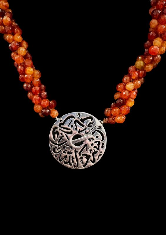 Crochet Stones with Medium Disc Clasp
