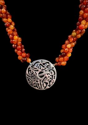 Crochet Stones with Medium Disc Clasp