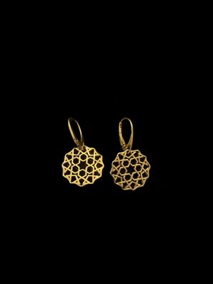 Cordoba Earrings with Gold Plated French Hook