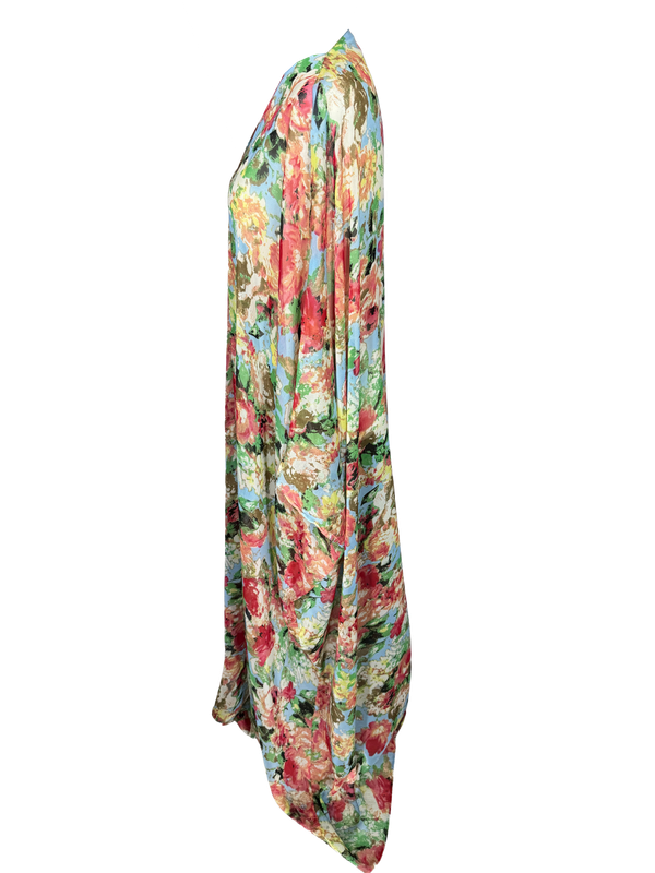 The Chiffon Abaya in Blue