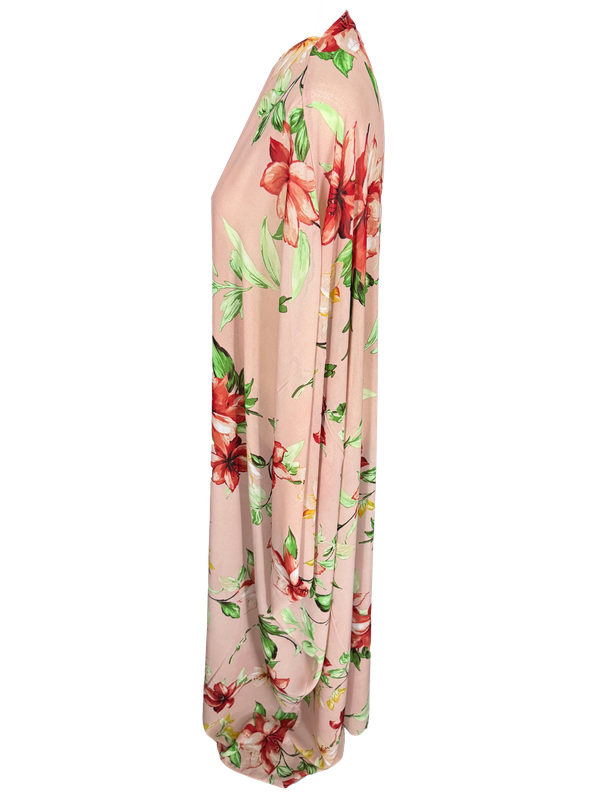 The Chiffon Abaya in Pink