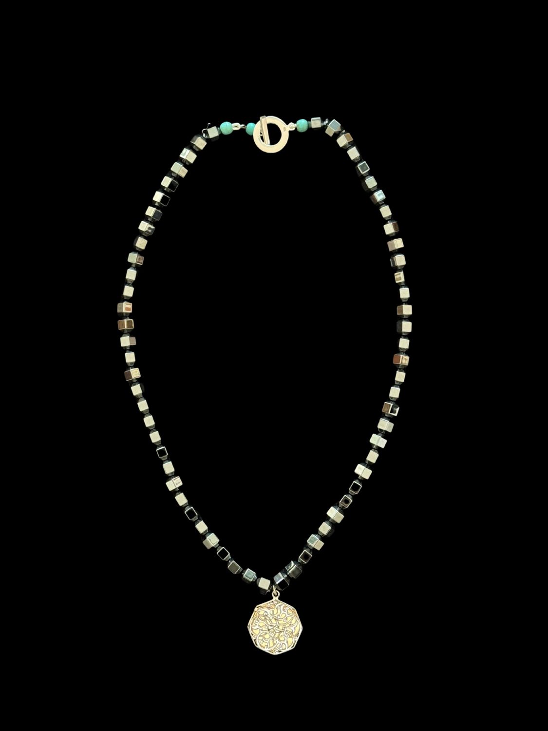 Gemstone Necklace With Cairo Pendant