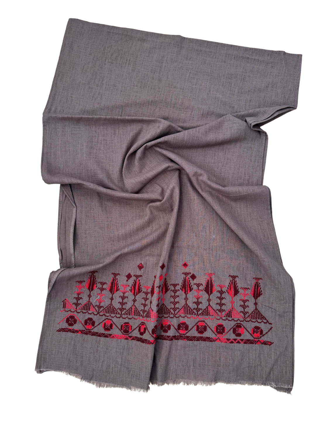 Nadia Dajani x UNHCR Hand Embroidered Scarf