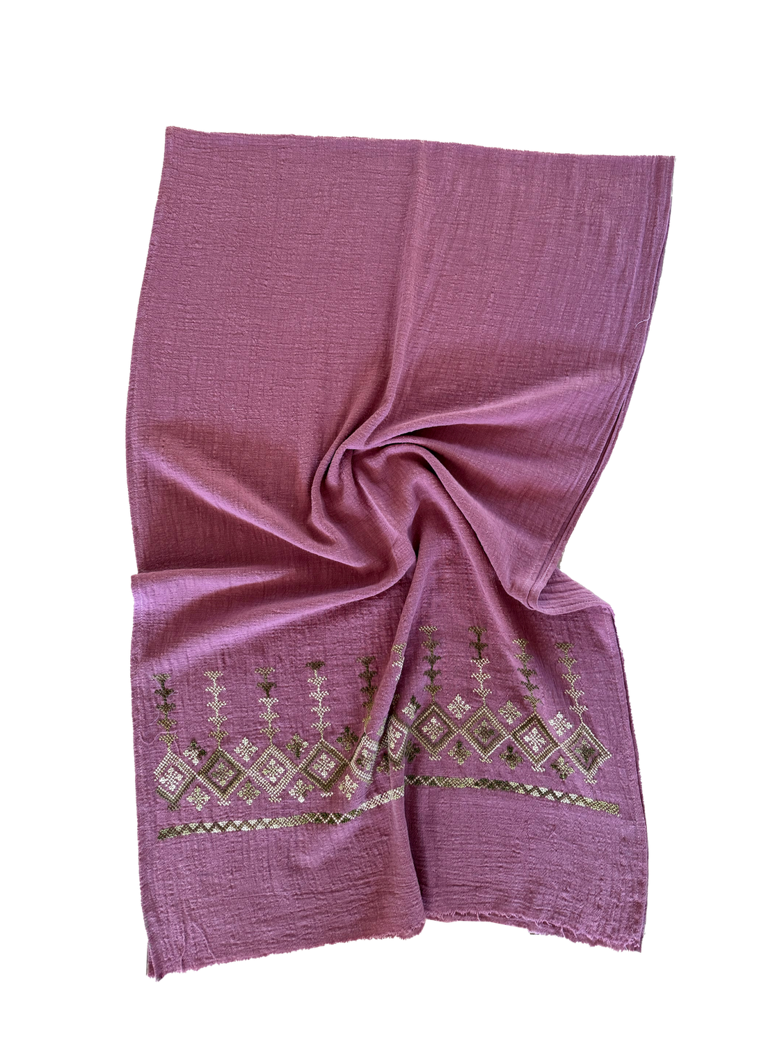 Nadia Dajani x UNHCR Hand Embroidered Scarf