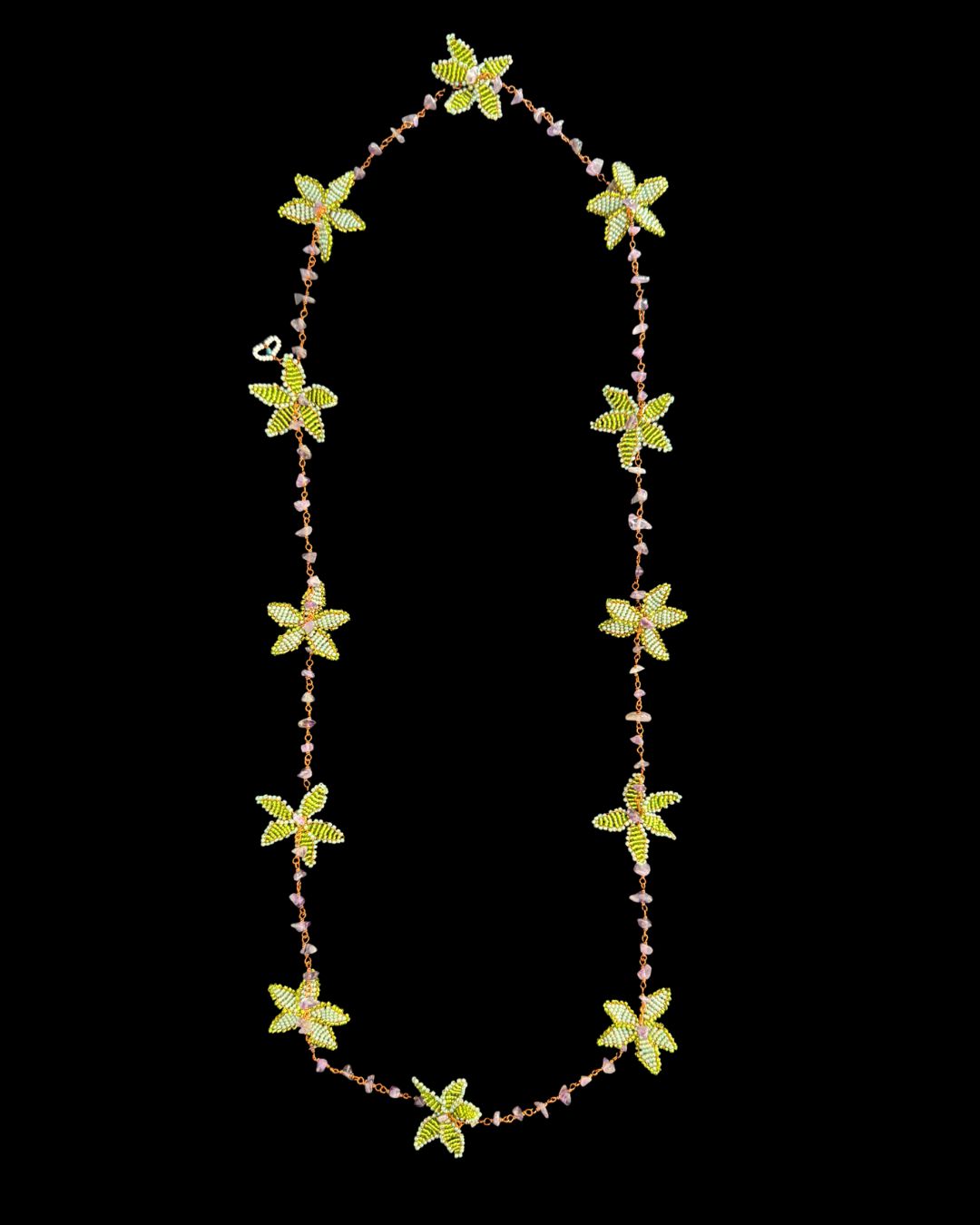 Long Narjis necklace