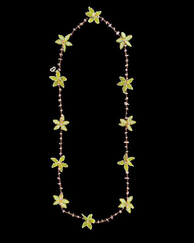Long Narjis necklace