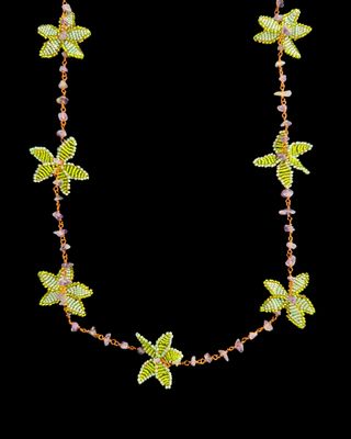 Long Narjis necklace