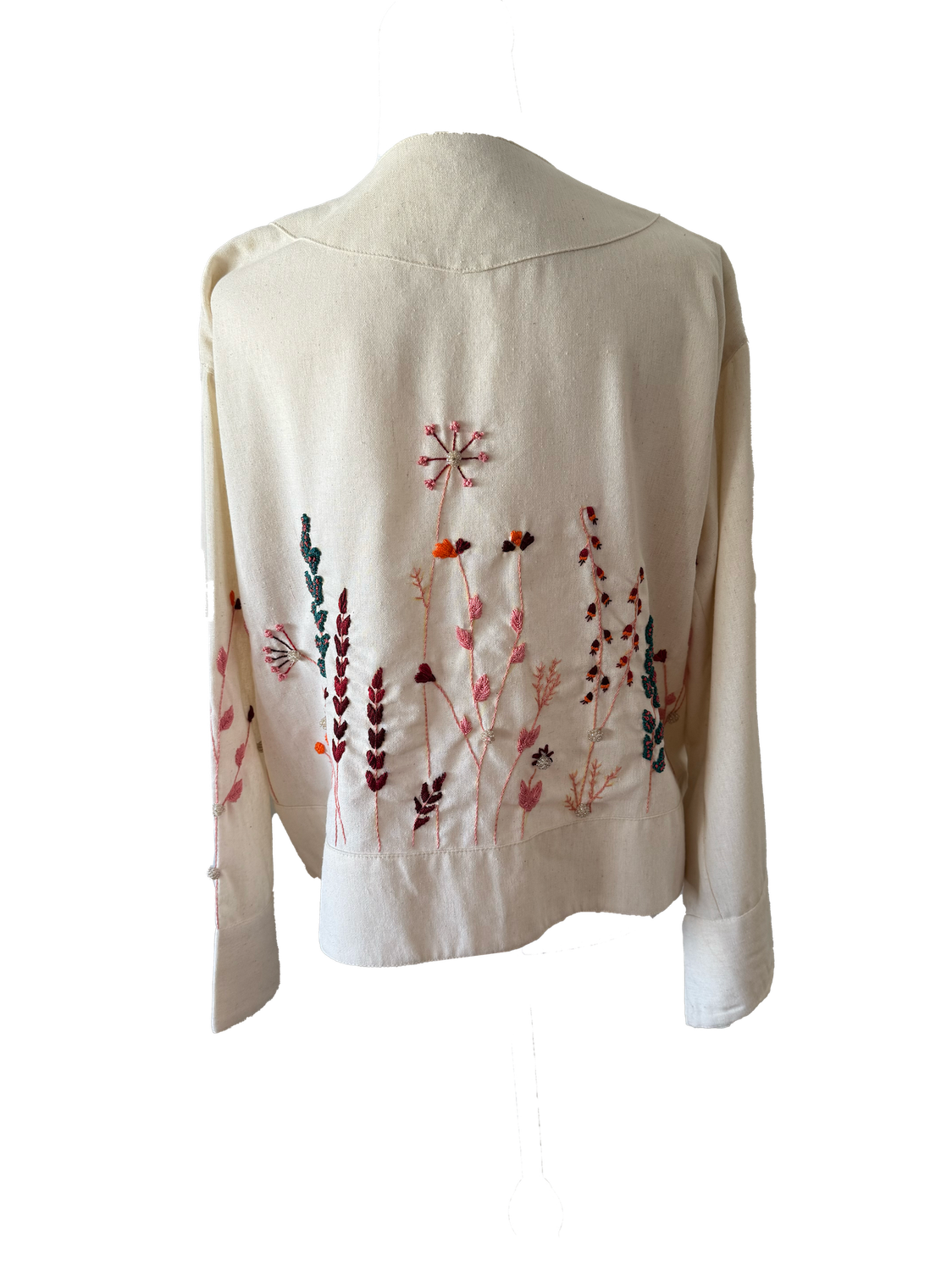 Nadia Dajani x UNHCR Linen Jacket in Off-White