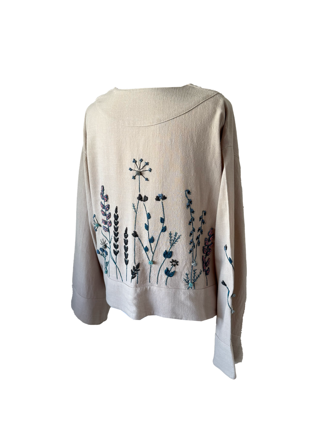 Nadia Dajani x UNHCR Linen Jacket in Lavender