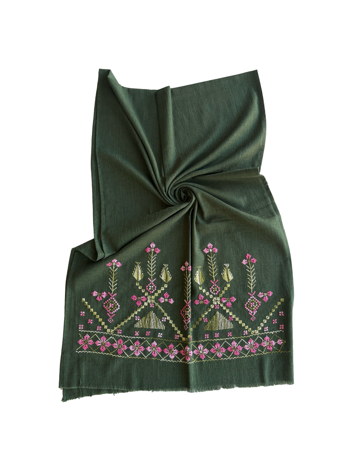 Nadia Dajani x UNHCR Embroidered Scarf