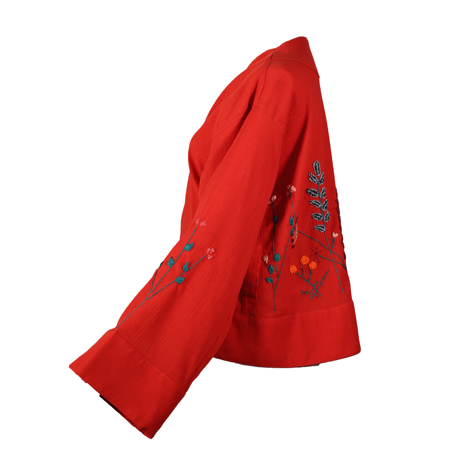 Nadia Dajani x UNHCR Linen Jacket in Red