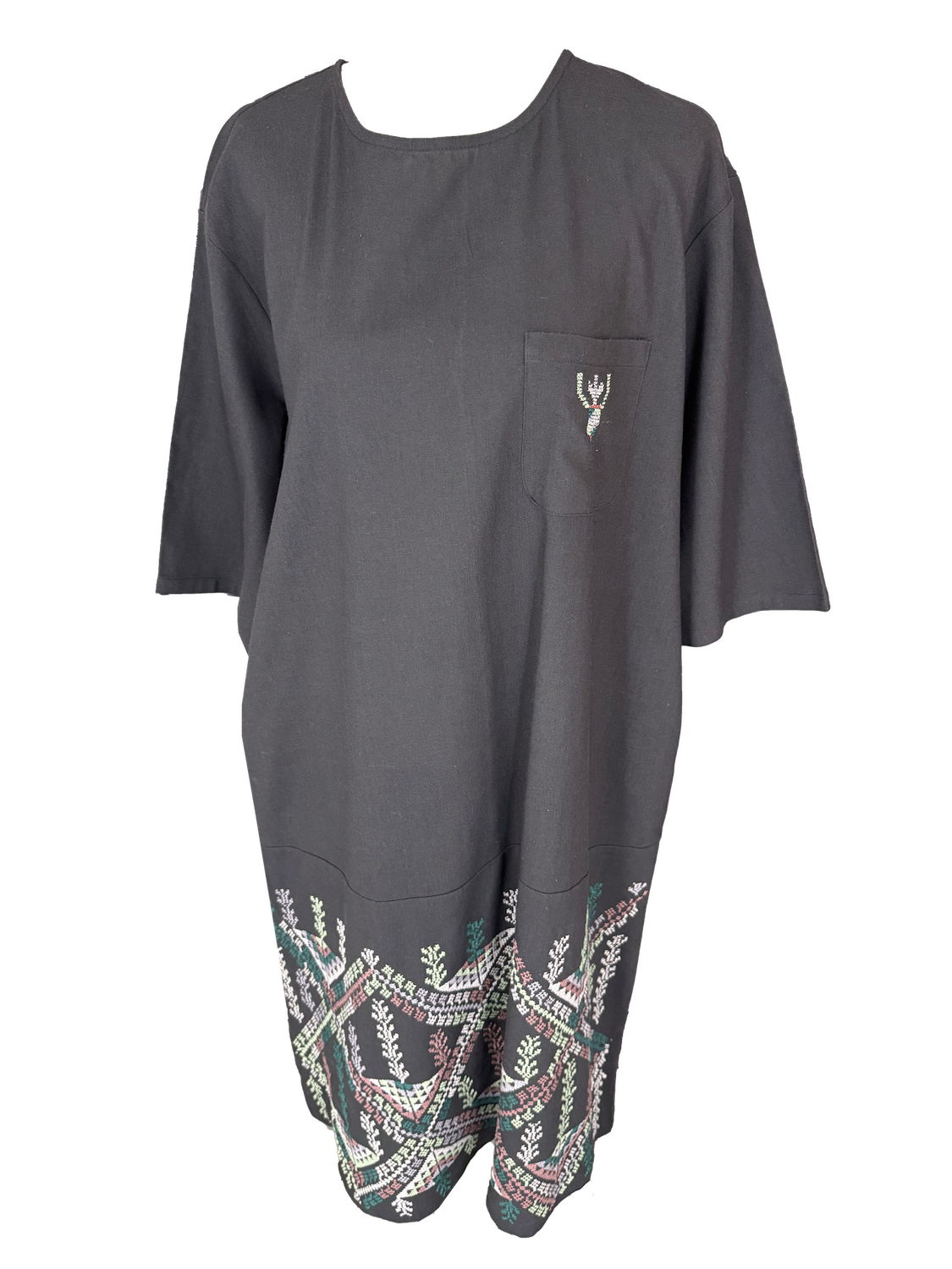 Hand Embroidered Cotton Dress