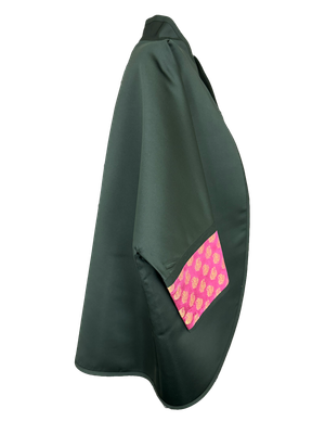The Round Jacket in Rozmere with Indian Silk Cuffs