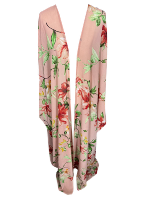 The Chiffon Abaya in Pink