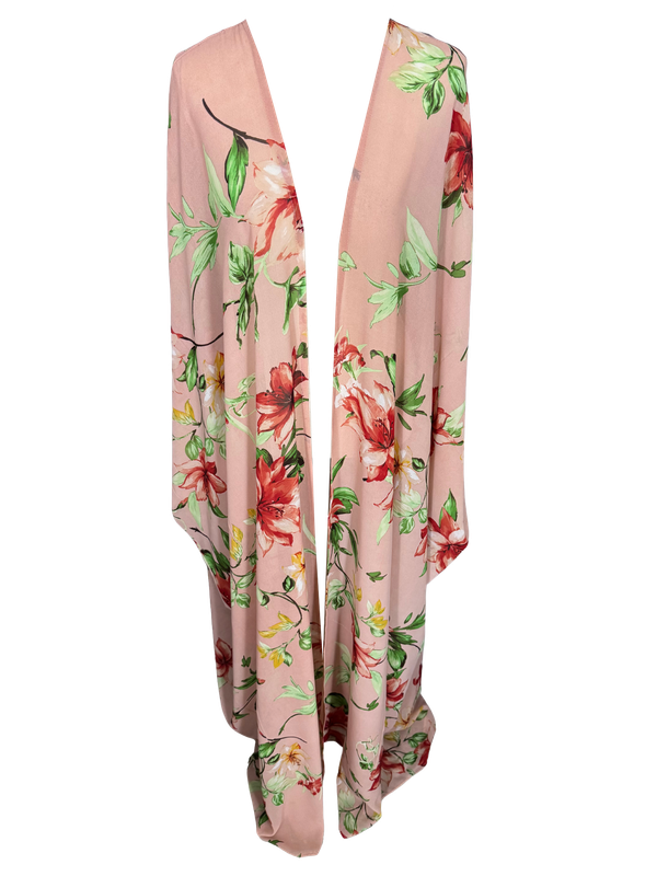 The Chiffon Abaya in Pink