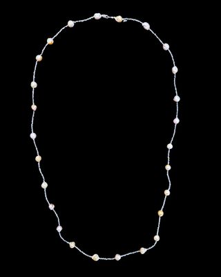 Long Gemstone Necklace