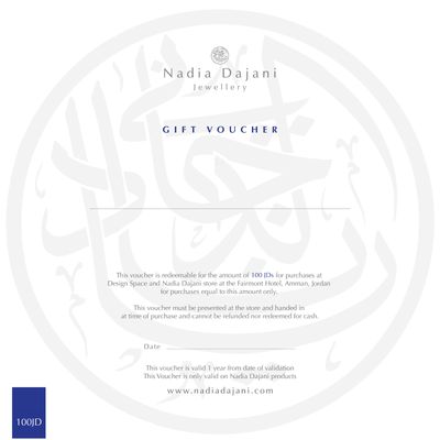 100JD GIFT VOUCHER