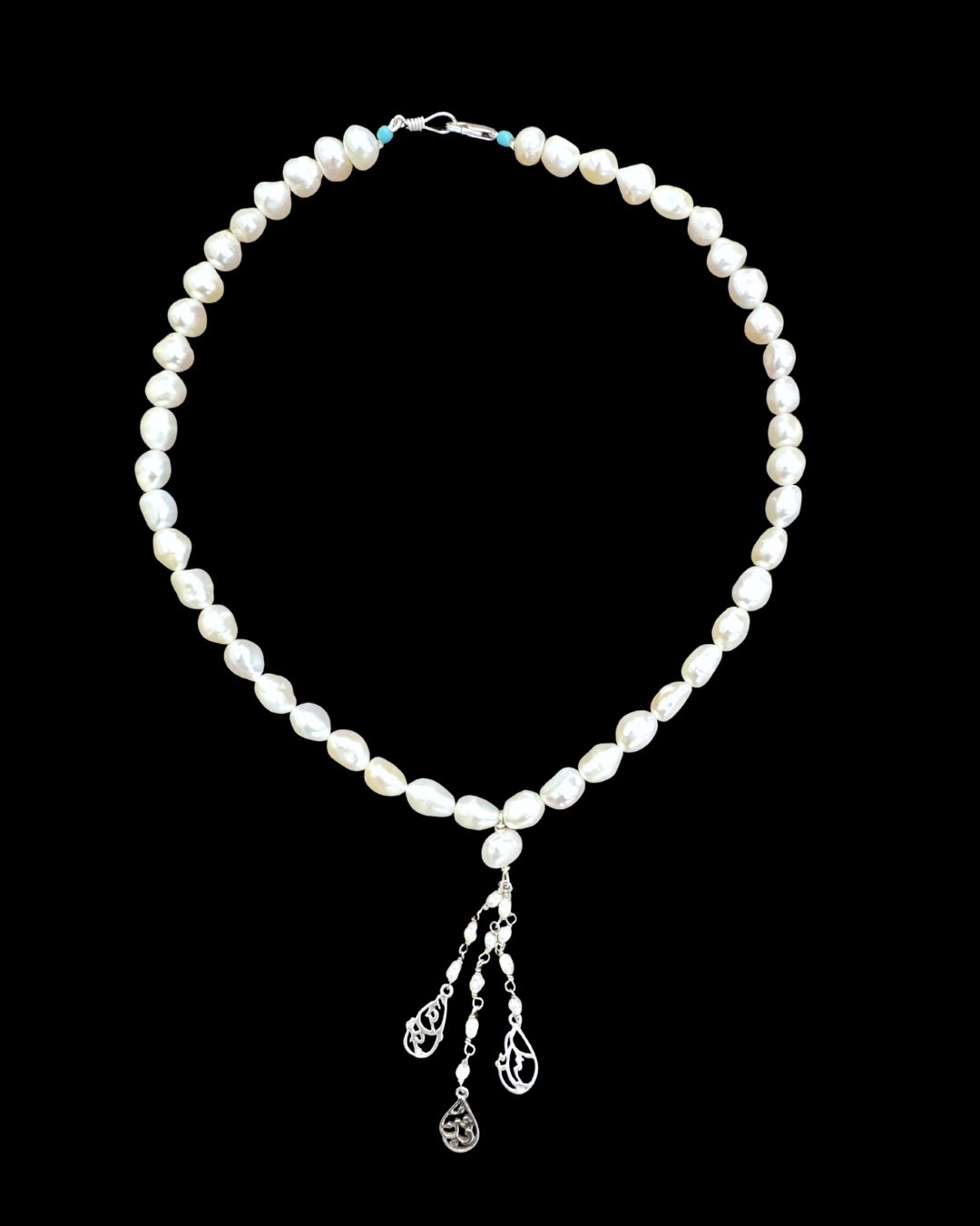 Gemstone Necklace with Ain Rabuka Taraak