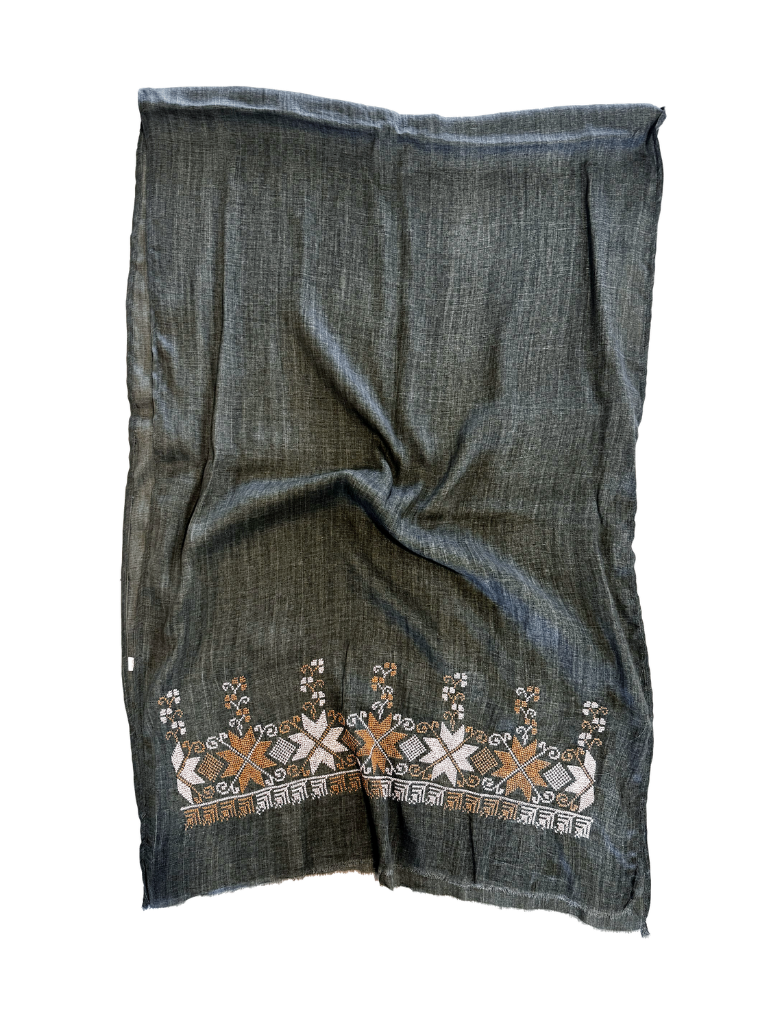 Nadia Dajani x UNHCR Lightly Embroidered Scarf