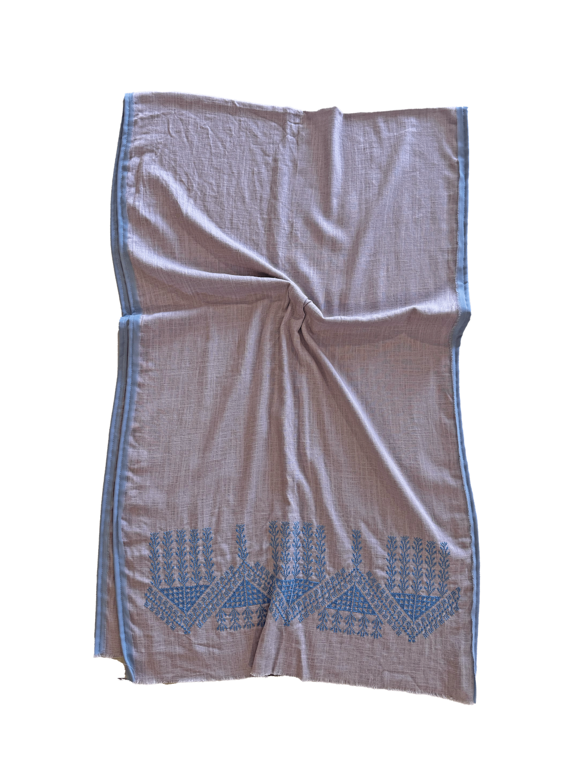 Nadia Dajani x UNHCR Embroidered Scarf (Zaatari Camp)