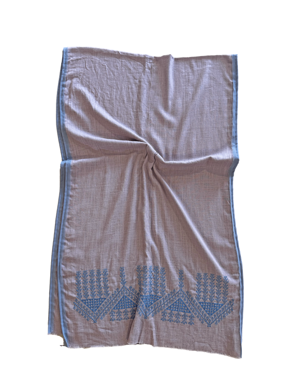 Nadia Dajani x UNHCR Embroidered Scarf (Zaatari Camp)