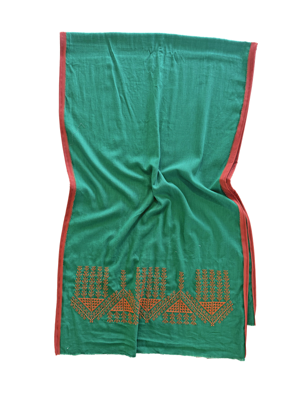 Nadia Dajani x UNHCR Embroidered Scarf (Zaatari Camp)