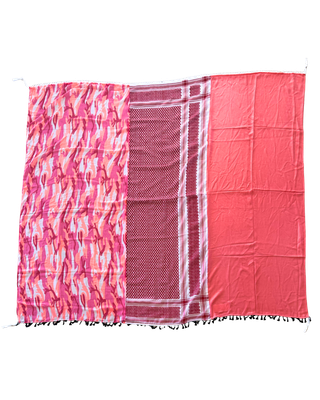 Hatta and Two Fabric Scarf Style 55