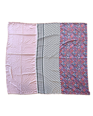 Hatta and Two Fabric Scarf Style 62