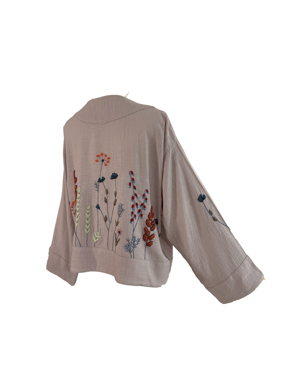 Nadia Dajani x UNHCR Linen Jacket in Lavender I