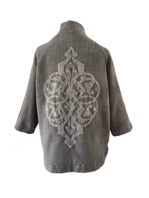 The Beaded Arabesque Round Jacket