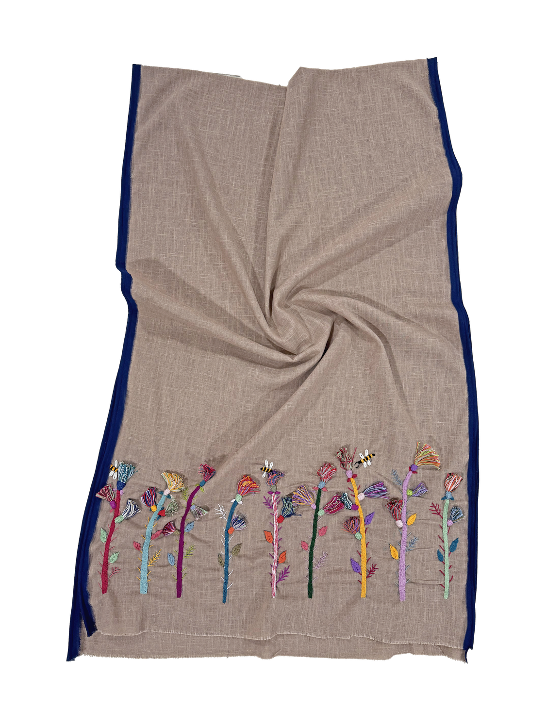 Nadia Dajani x UNHCR Abstract Embroidered Scarf