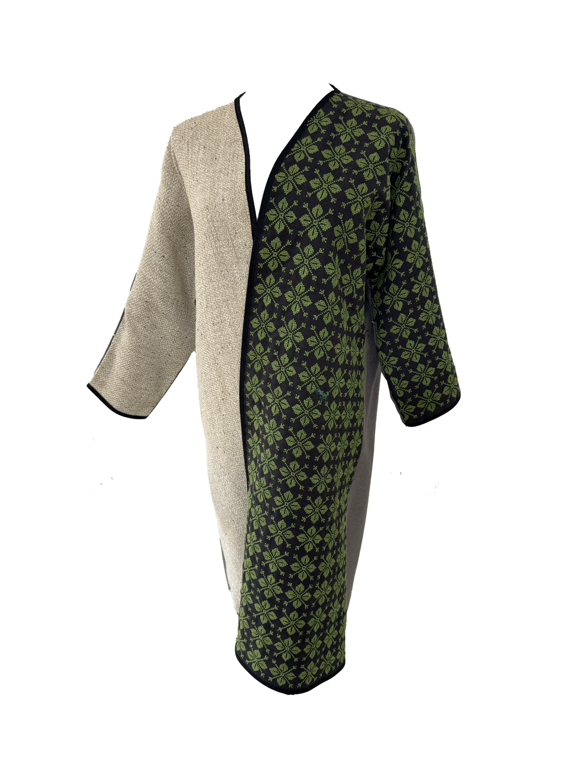 Nadia Dajani x UNHCR Green Hand Embroidered Abaya
