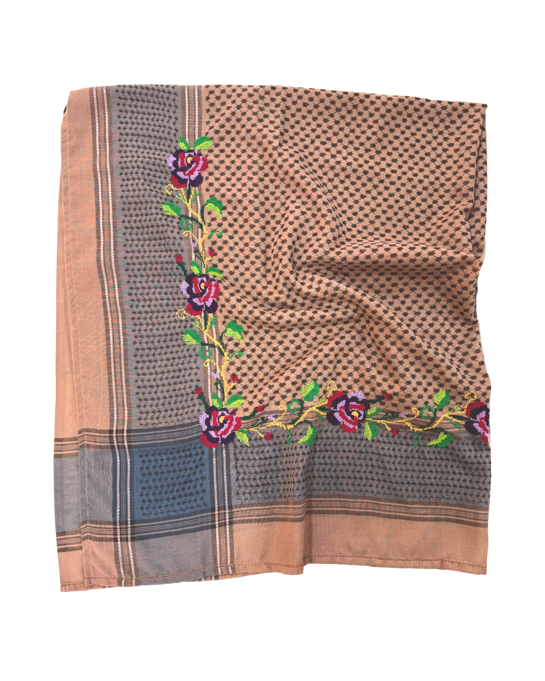 Nadia Dajani x MAP Embroidered Hatta in Beige