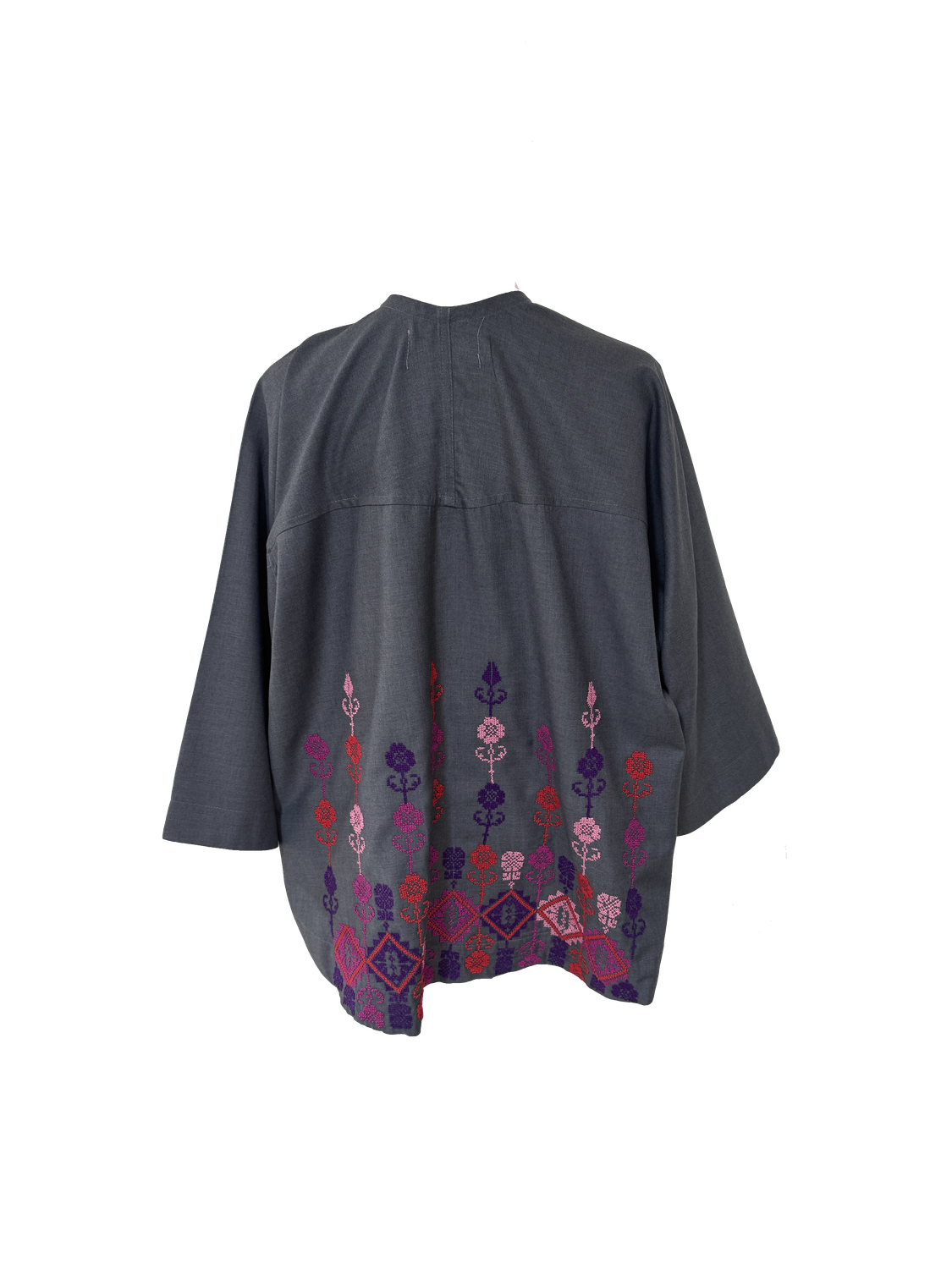 Nadia Dajani x MAP Kimono Cut Hand Embroidered Jacket