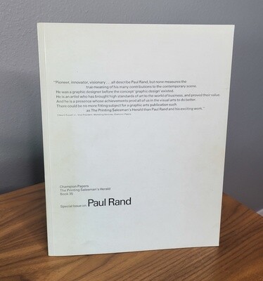 The Printing Salesman’s Herald Book 35: Special Issue on Paul Rand