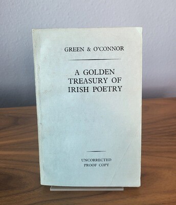 A Golden Treasury of Irish Poetry A.D. 600 to 1200