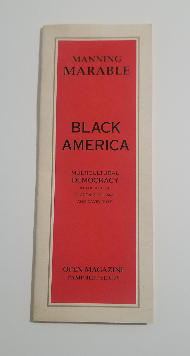Black America: multicultural democracy in the age of Clarence Thomas and David Duke