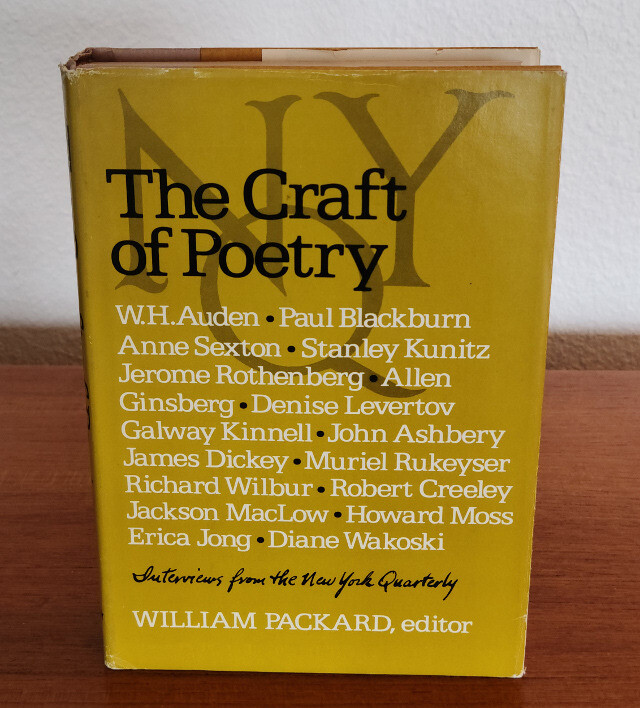 The Craft of Poetry: Interviews From The New York Quarterly