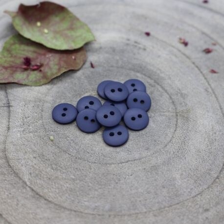 Cobalt Classic Matte Buttons 15mm, from Atelier Brunette