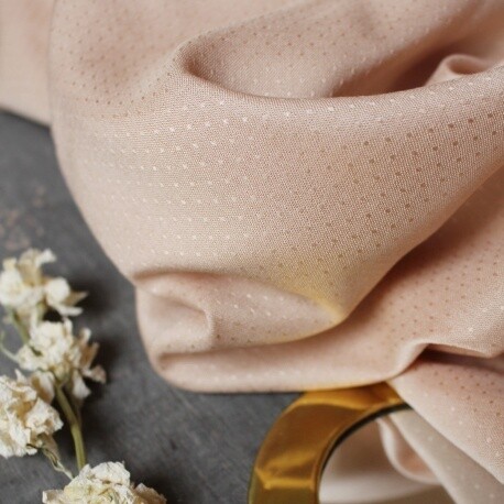 Dobby fabric in Blush from Atelier Brunette