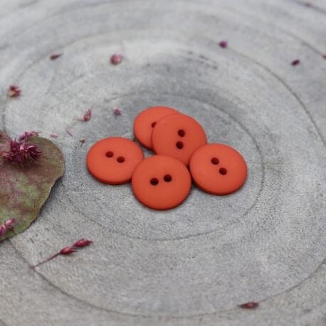 Tangerine Classic Matte Buttons, from Atelier Brunette