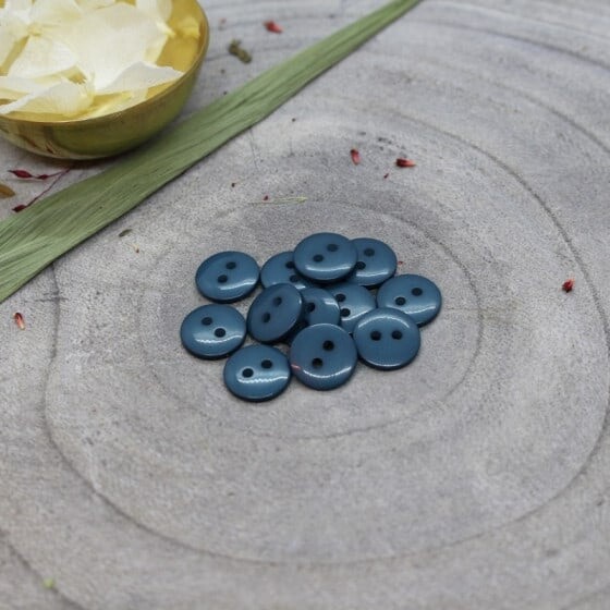 River Classic Shine Buttons, .59" wide, from Atelier Brunette